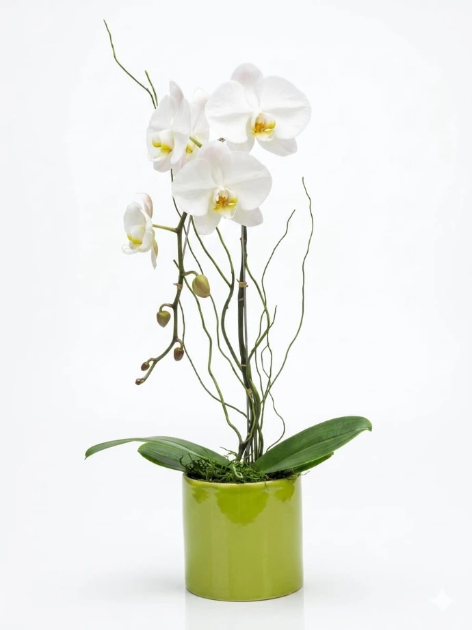 Planta de orquídea.